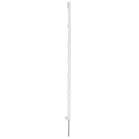 Tyč STANDARD, plast biely, 10 úchytov, 140 cm (celková 160cm)