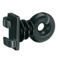 Izolátor WI 17 s dvojitým úchytom pre oválnu tyč WZ 85