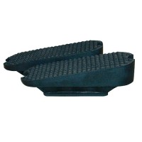 Gumy do strmeňov šikmé 12 cm, čierne