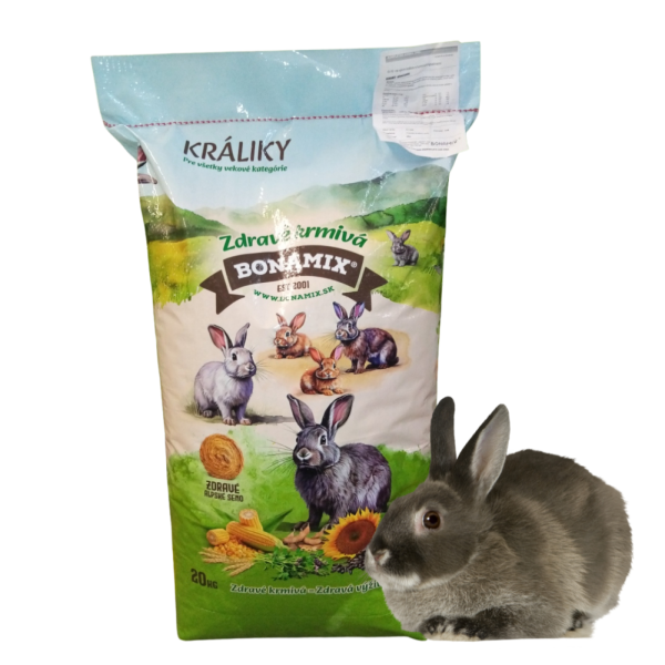Krmivo Zajace 10kg s liečivom Krmivo Zajace 10kg s liečivom